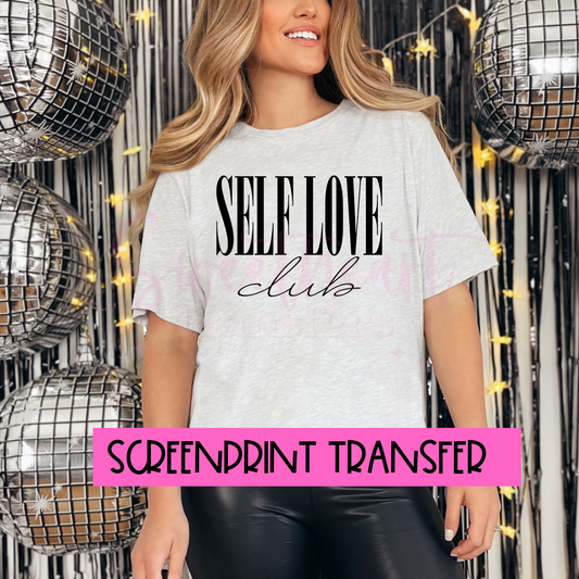 SCREENPRINT Self Love Club