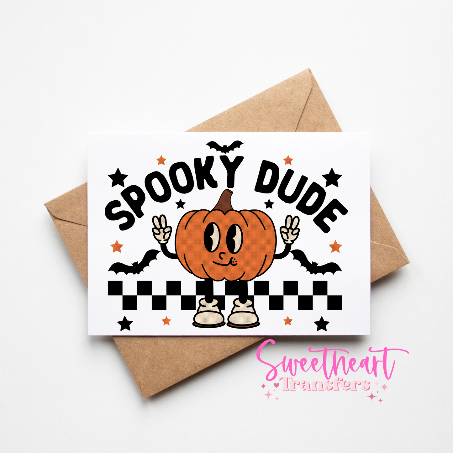 SUBLIMATION- Spooky Pumpkin Dude