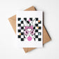 SUBLIMATION ready to press transfer- Bunny checkered Easter spring design