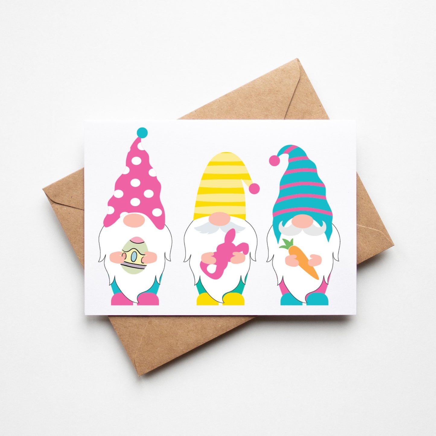 SUBLIMATION ready to press transfer- Spring pastel Gnomes