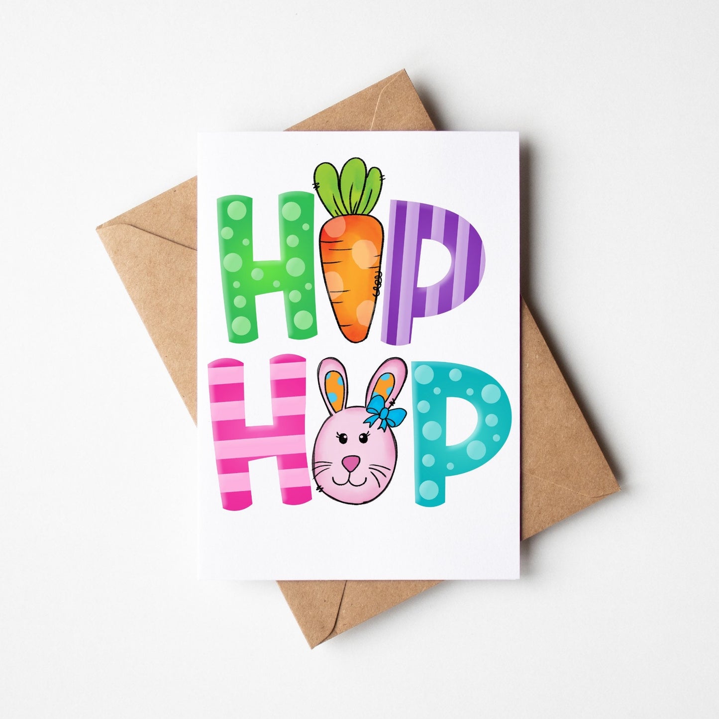 SUBLIMATION ready to press transfer- Hip Hop Easter bunny spring design