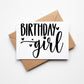 SUBLIMATION ready to press transfer- Birthday girl happy birthday design