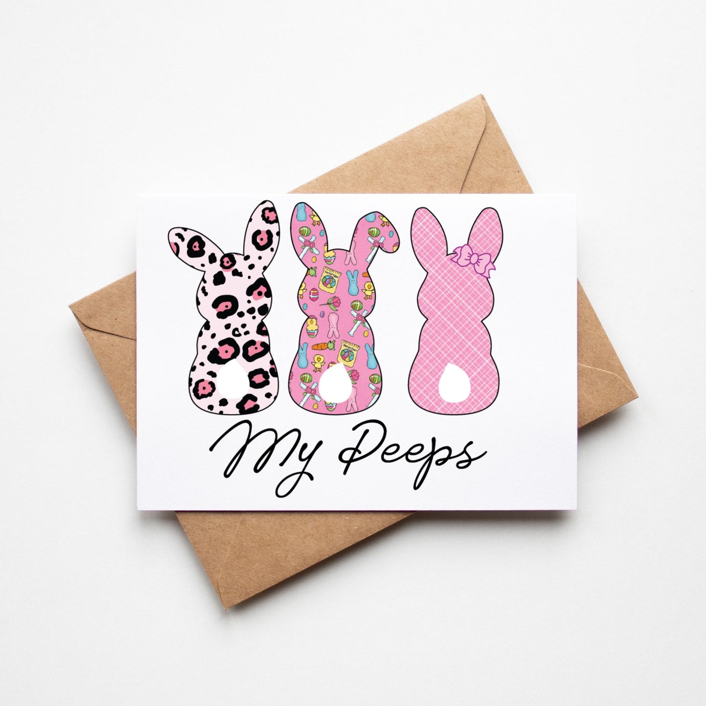 SUBLIMATION ready to press transfer- My peeps Easter bunny transfer design