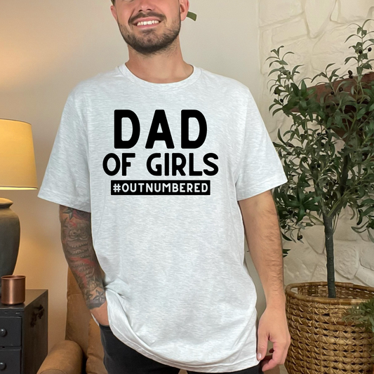 SCREENPRINT Dad of girls